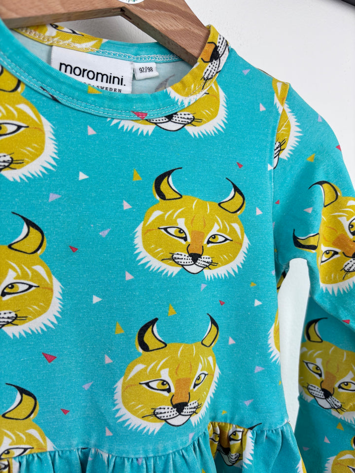 Moromini Printed Dress 92/98 (2-3 Years)-Dresses-Second Snuggle Preloved