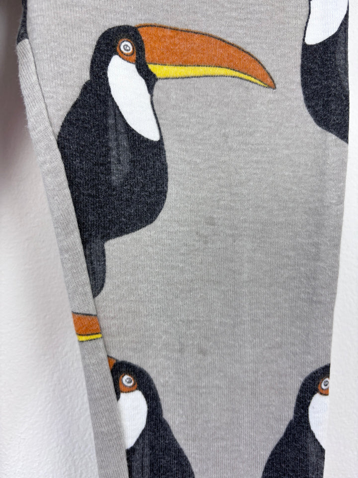 Mini Rodini Toucan Leggings 92/98 (2-3 Years)-Leggings-Second Snuggle Preloved