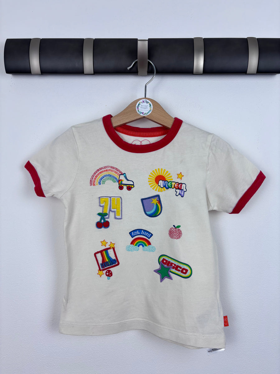 Little Bird Fun Printed T-Shirt 18-24 Months-Tops-Second Snuggle Preloved
