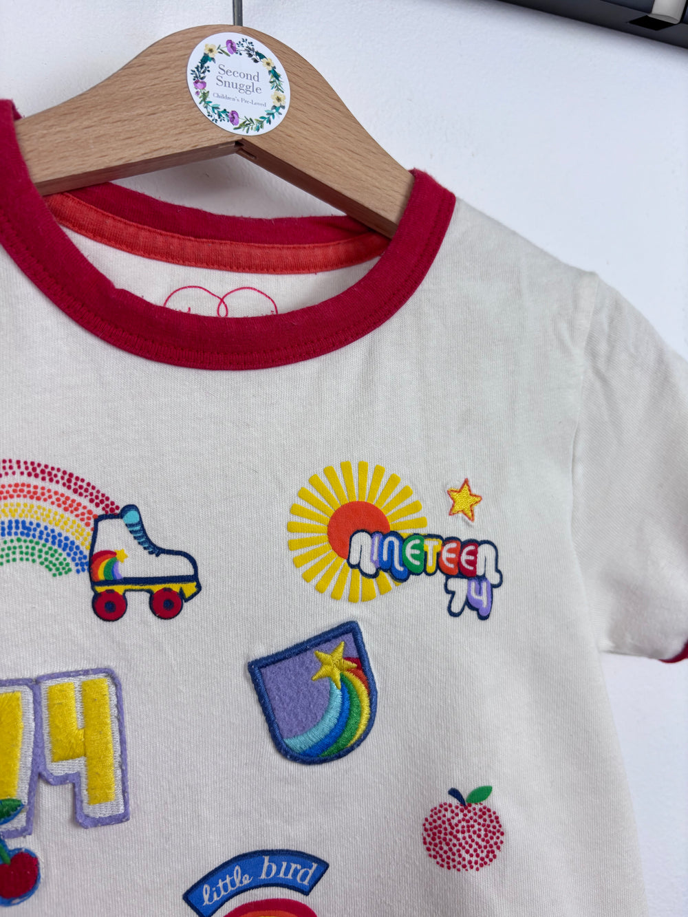 Little Bird Fun Printed T-Shirt 18-24 Months-Tops-Second Snuggle Preloved