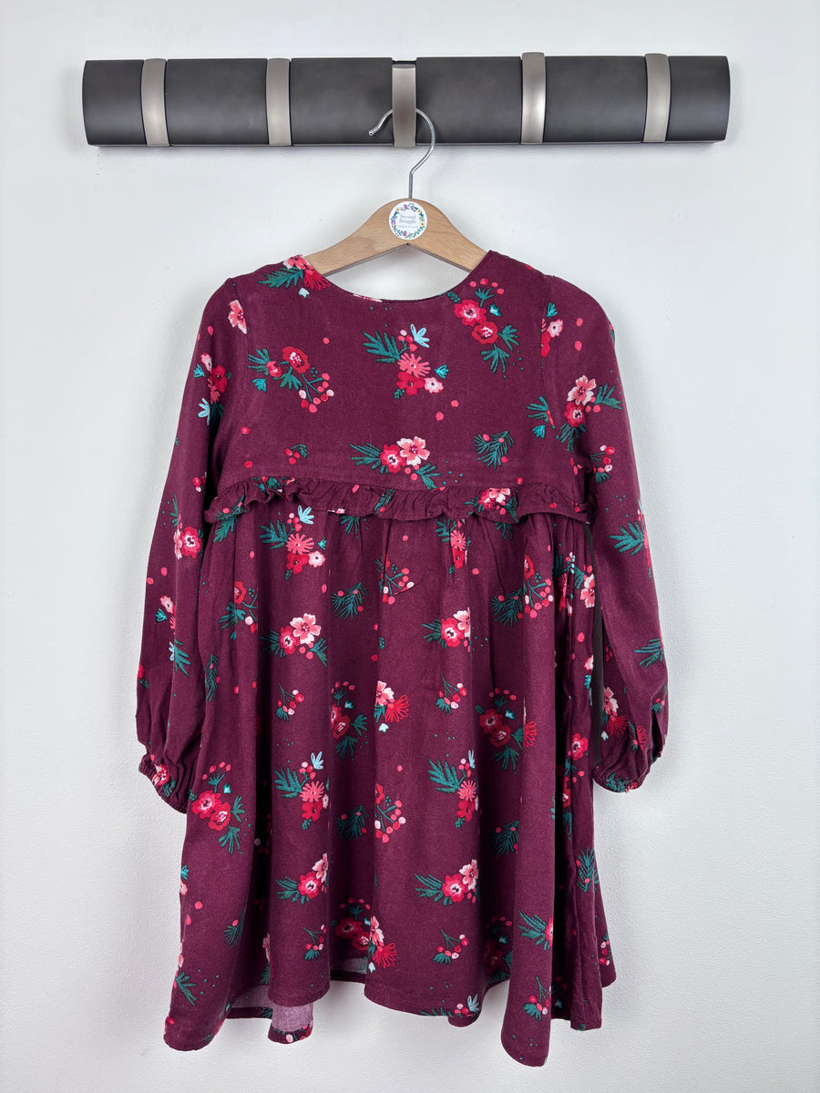 M&S Floral Dress 5-6 Years-Dresses-Second Snuggle Preloved