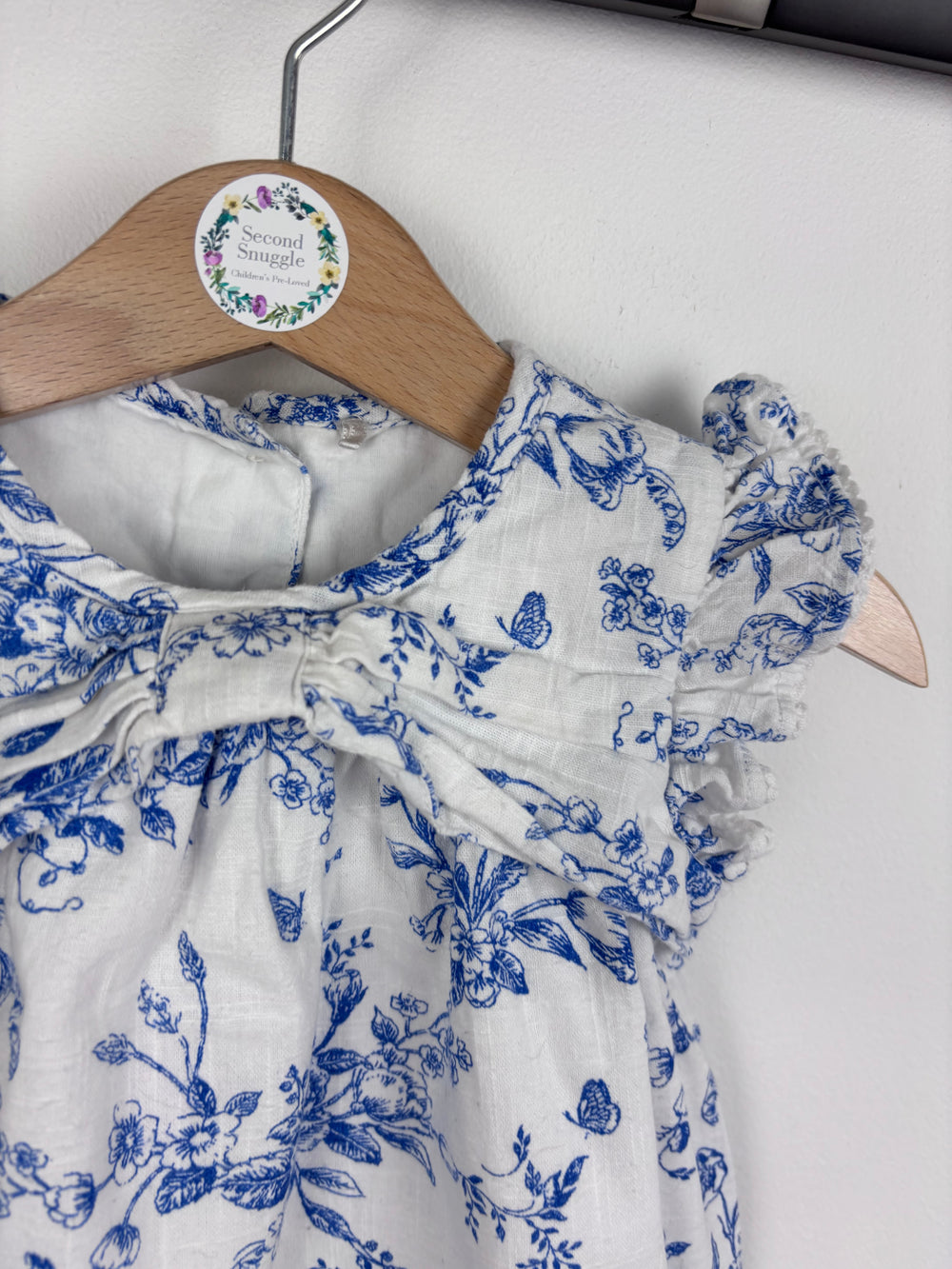 George Floral Romper 9-12 Months-Rompers-Second Snuggle Preloved