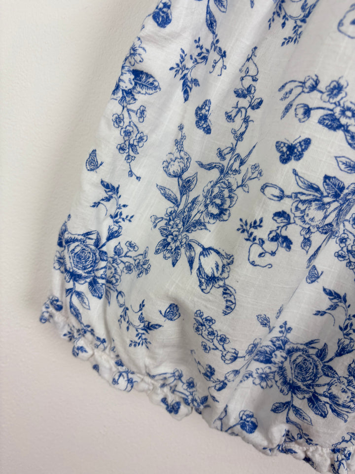 George Floral Romper 9-12 Months-Rompers-Second Snuggle Preloved