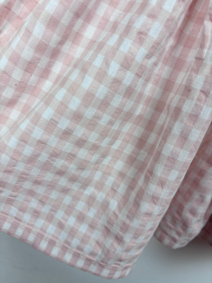 John Lewis Checked Pink Dress 5 Years-Dresses-Second Snuggle Preloved