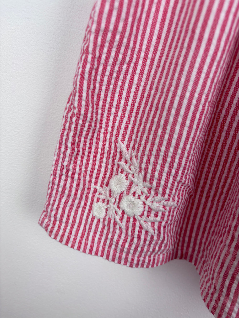 Nutmeg Red Stripe Dress 12-18 Months-Dresses-Second Snuggle Preloved