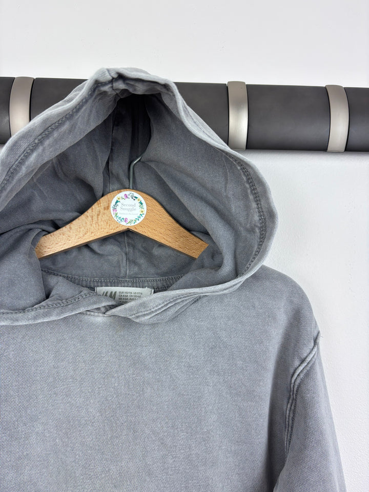 H&M Grey Hoodie 4-6 Years-Hoodies-Second Snuggle Preloved