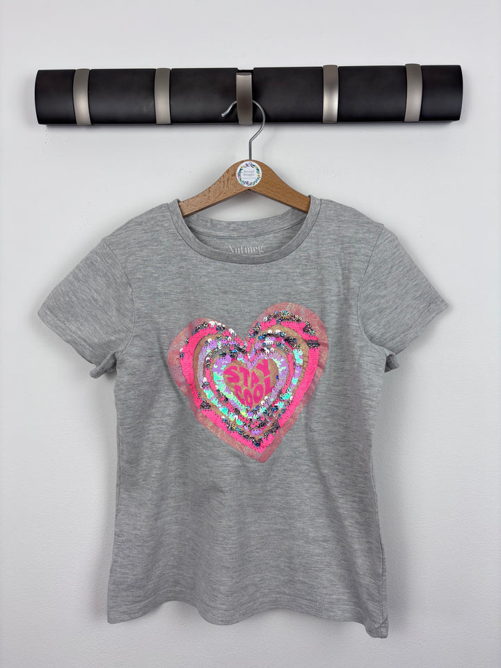 Nutmeg Sequin Top 9-10 Years-Tops-Second Snuggle Preloved
