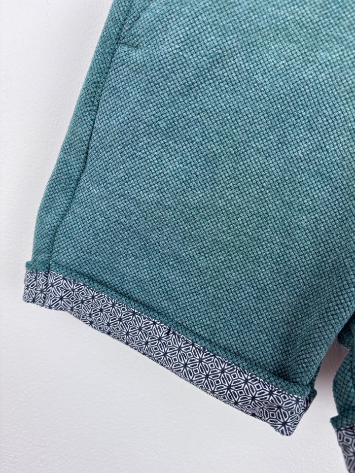 Ted Baker Green Shorts 2-3 Years-Shorts-Second Snuggle Preloved