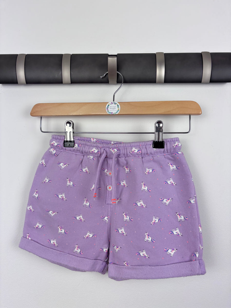 Next Purple Unicorn Shorts 5-6 Years-Shorts-Second Snuggle Preloved