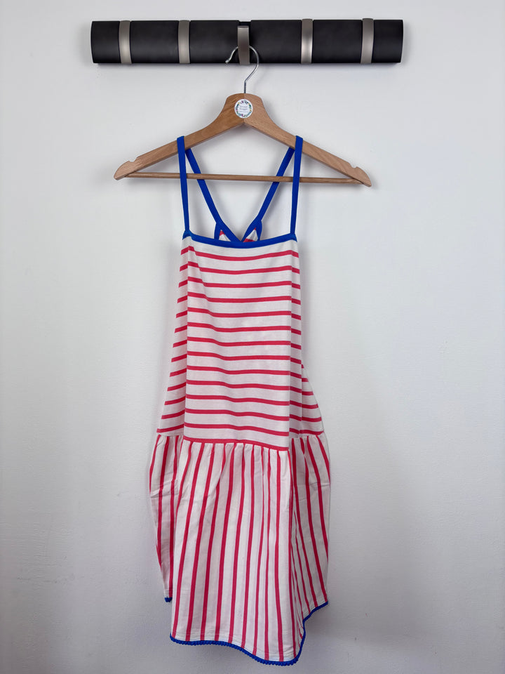 Mini Boden Red Stripe Dress 11-12 Years-Dresses-Second Snuggle Preloved