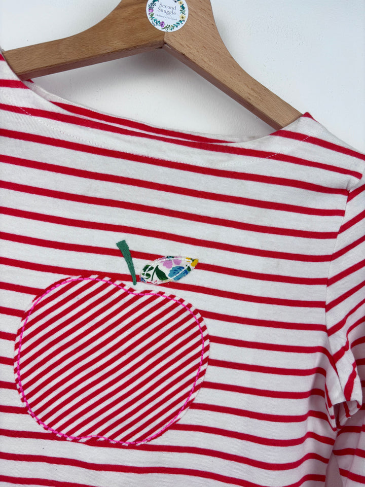 Mini Boden Long Sleeve Apple Top 11-12 Years-Tops-Second Snuggle Preloved