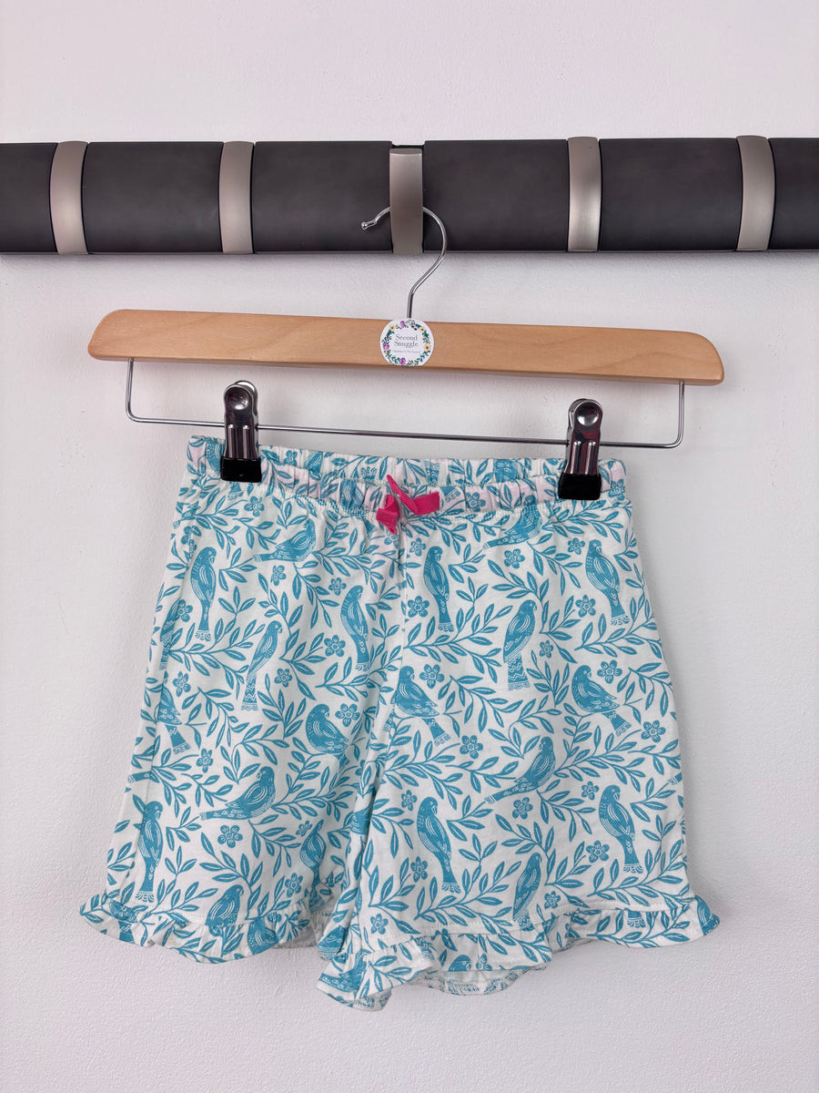 Mini Boden Blue Printed Shorts 5-6 Years-Shorts-Second Snuggle Preloved