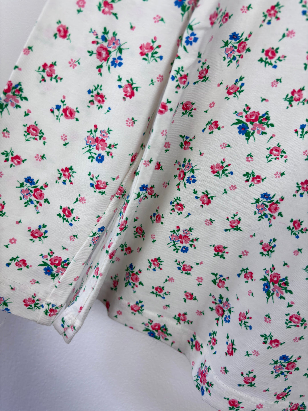 Mini Boden Floral Long Sleeve Top 4-5 Years-Tops-Second Snuggle Preloved
