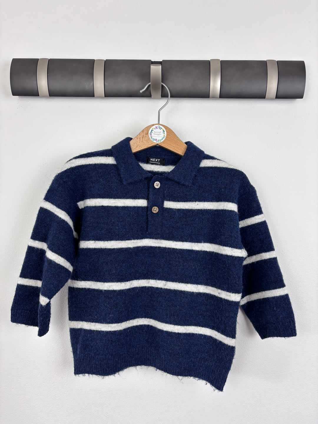 Next Fleece Long Sleeve Top 12-18 Months-Tops-Second Snuggle Preloved