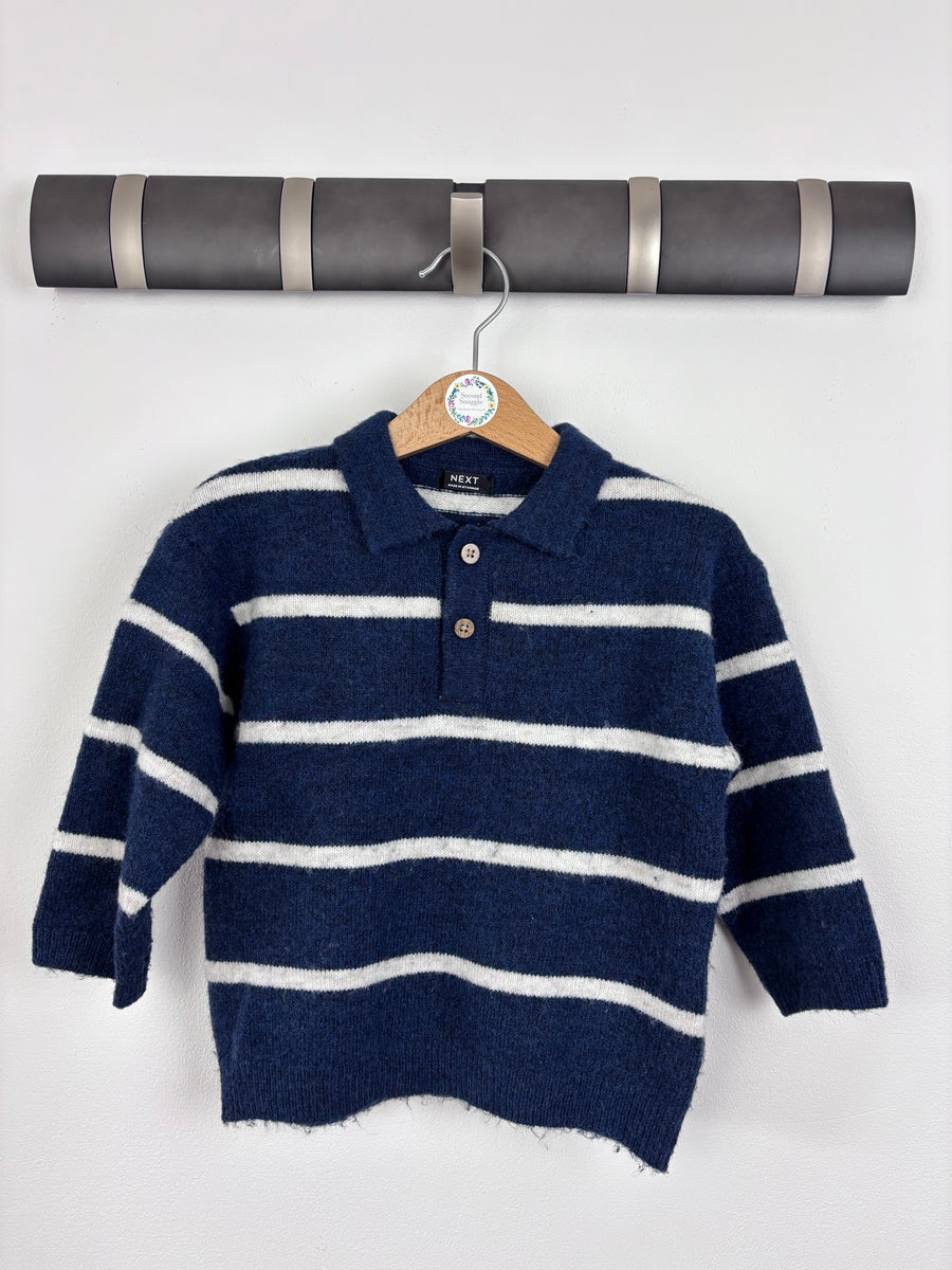 Next Fleece Long Sleeve Top 12-18 Months-Tops-Second Snuggle Preloved