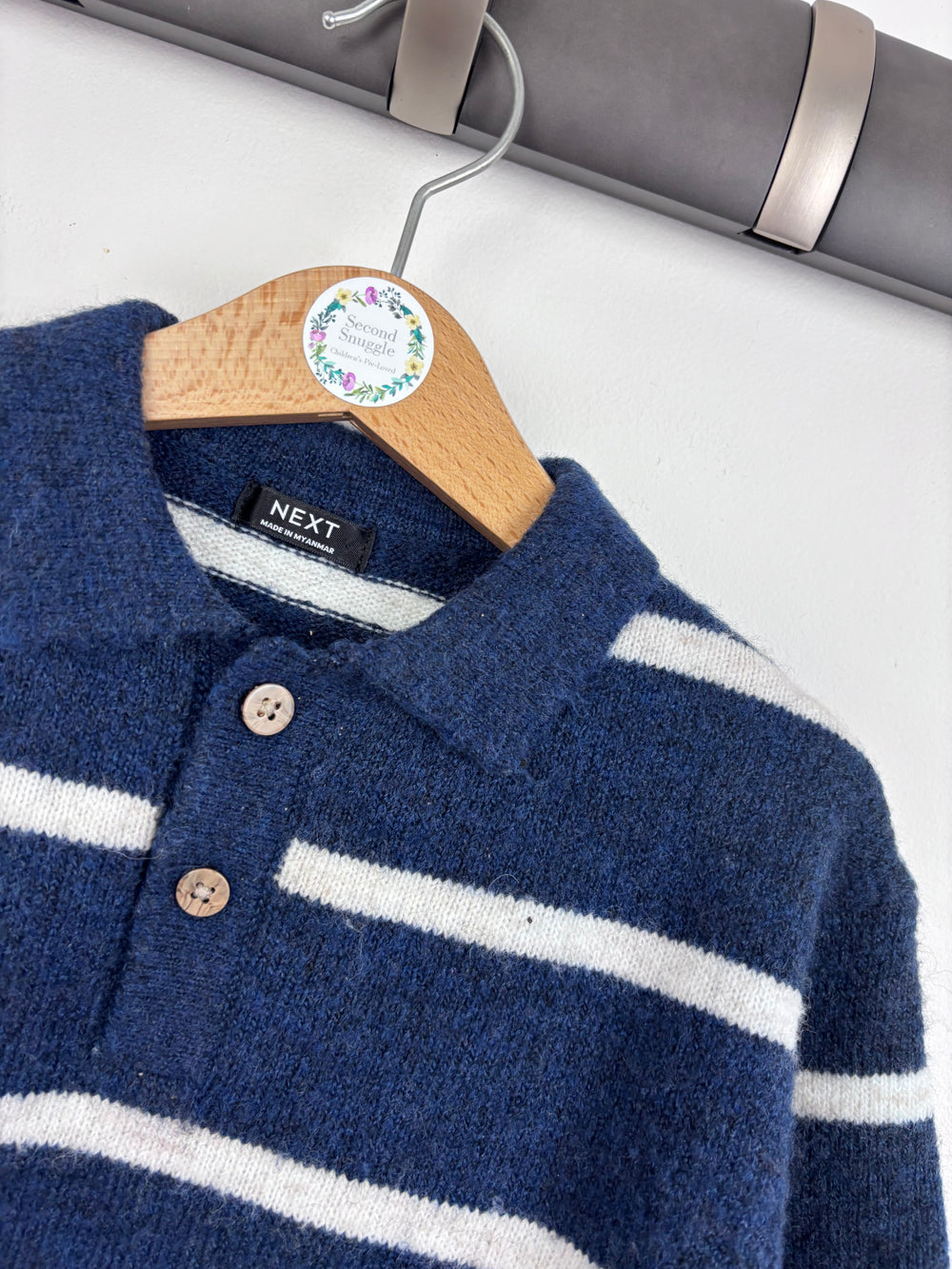 Next Fleece Long Sleeve Top 12-18 Months-Tops-Second Snuggle Preloved