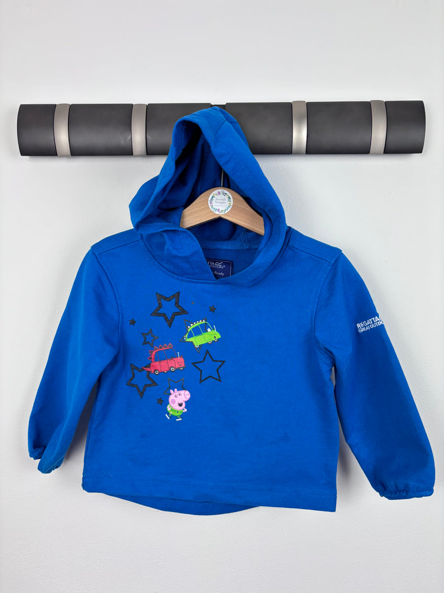 Regatta Peppa Pig Hoodie 12-18 Months-Hoodies-Second Snuggle Preloved