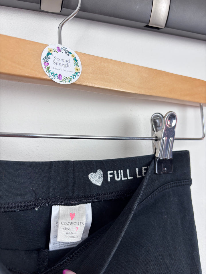 Crew Black Leggings 7 Years-Leggings-Second Snuggle Preloved