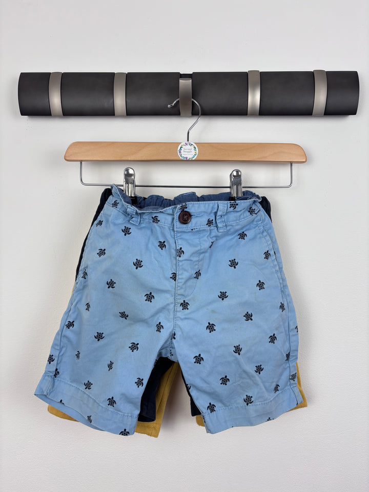 Mix Print Shorts Set 3-4 Years - PLAY-Shorts-Second Snuggle Preloved