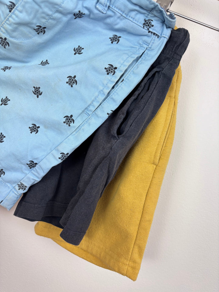 Mix Print Shorts Set 3-4 Years - PLAY-Shorts-Second Snuggle Preloved