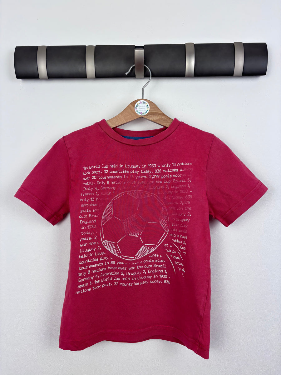 Kite Football Facts T Shirt 4 Years-Tops-Second Snuggle Preloved