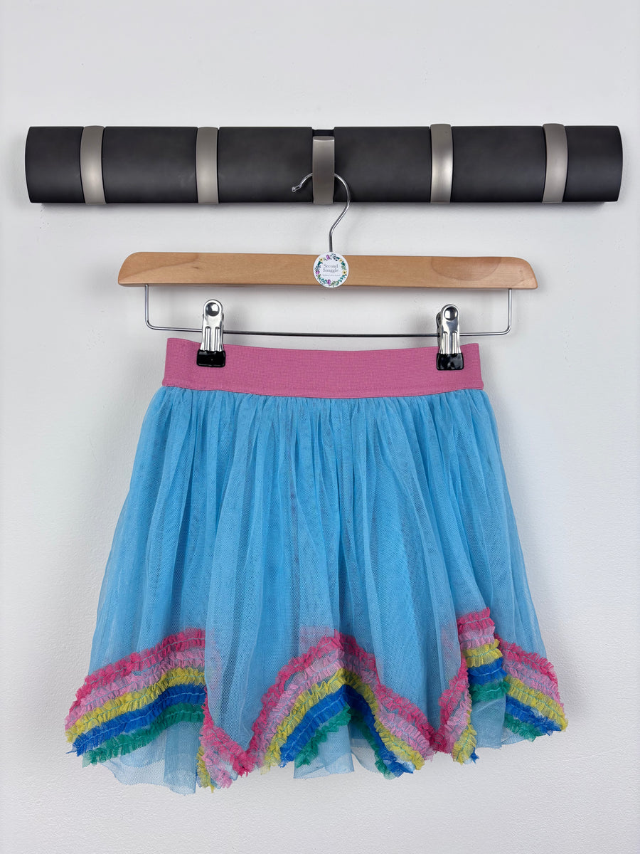 Mini Boden Rainbow Trim Skirt 6-7 Years-Skirts-Second Snuggle Preloved