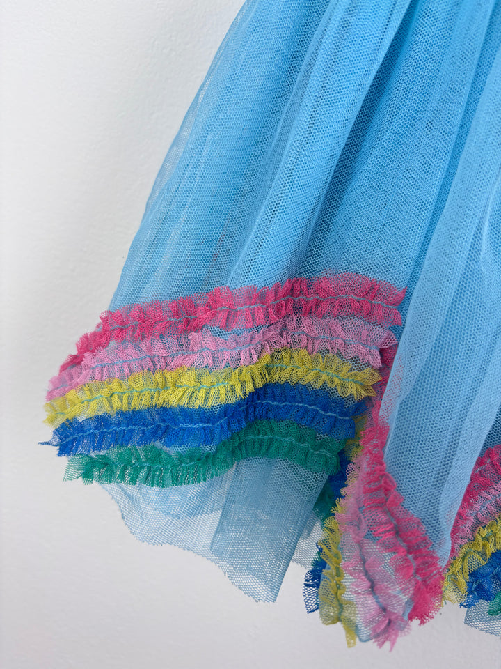 Mini Boden Rainbow Trim Skirt 6-7 Years-Skirts-Second Snuggle Preloved