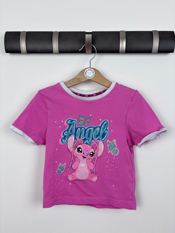 Disney by Primark Angel T Shirt 8-9 Years-Tops-Second Snuggle Preloved