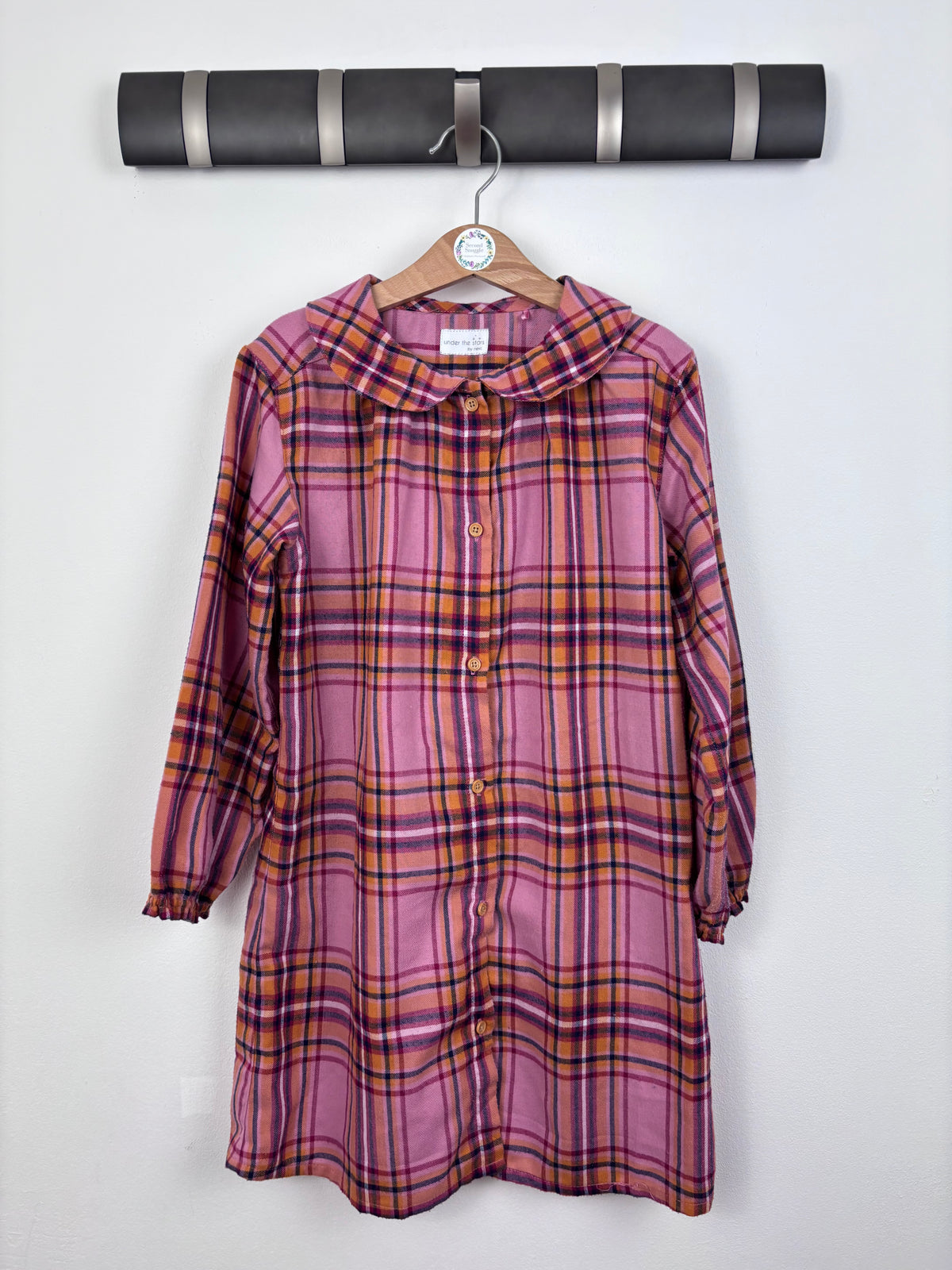 Next Checked Nightdress 7 Years-Night Wear-Second Snuggle Preloved