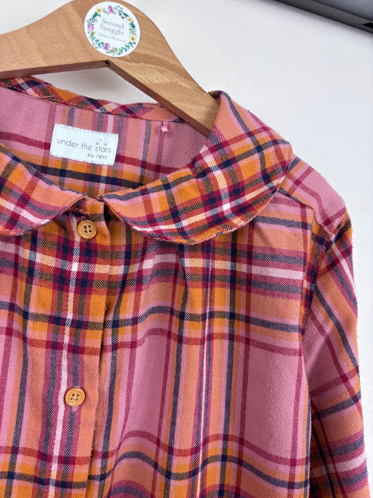 Next Checked Nightdress 7 Years-Night Wear-Second Snuggle Preloved