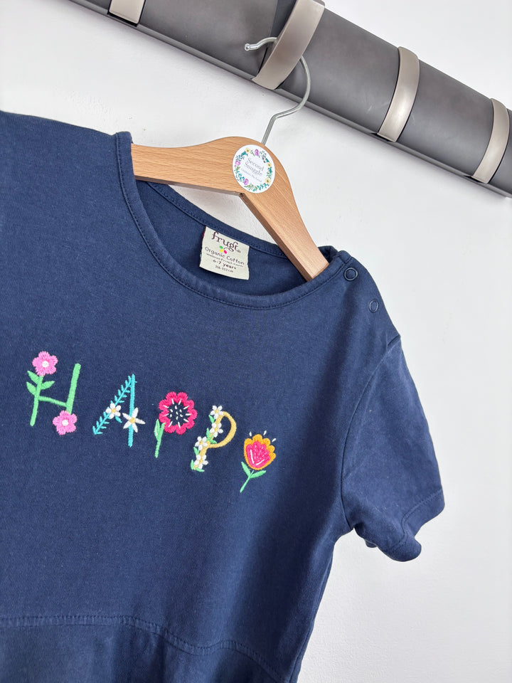 Frugi Happy Skater Dress 6-7 Years-Dresses-Second Snuggle Preloved