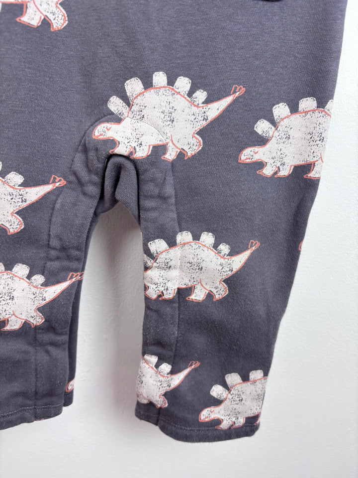 M&S Dino Dungarees 12-18 Months-Dungarees-Second Snuggle Preloved
