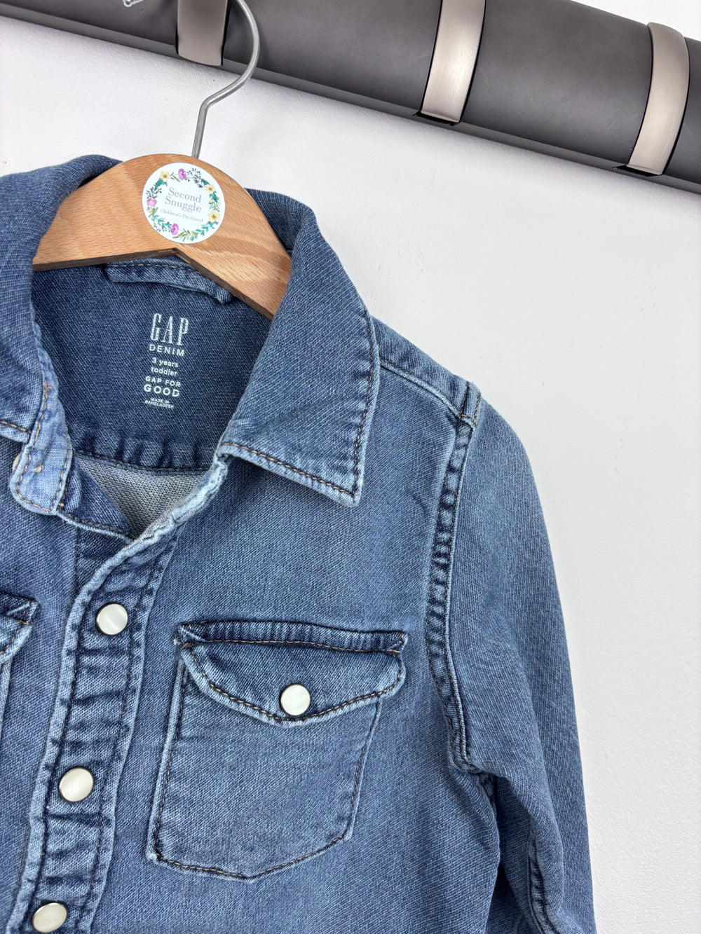 Gap Denim Shirt 3 Years-Shirts-Second Snuggle Preloved