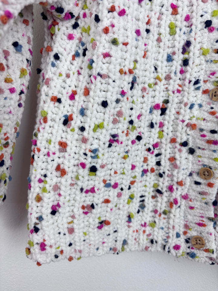 M&S Speckled Knit Cardigan 3–4 Years-Cardigans-Second Snuggle Preloved