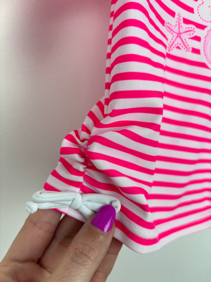Sunuva Pink Stripe Swim Top 6–12 Months-Swimming-Second Snuggle Preloved