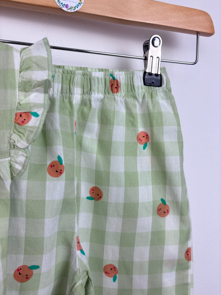 George Green Gingham Fruit Set 2–3 Years-Sets-Second Snuggle Preloved
