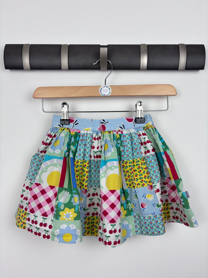 Little Bird Patchwork Print Skirt 2–3 Years-Skirts-Second Snuggle Preloved