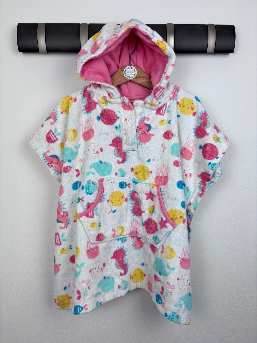 Tu Hooded Towel Poncho – One Size-Swimming-Second Snuggle Preloved
