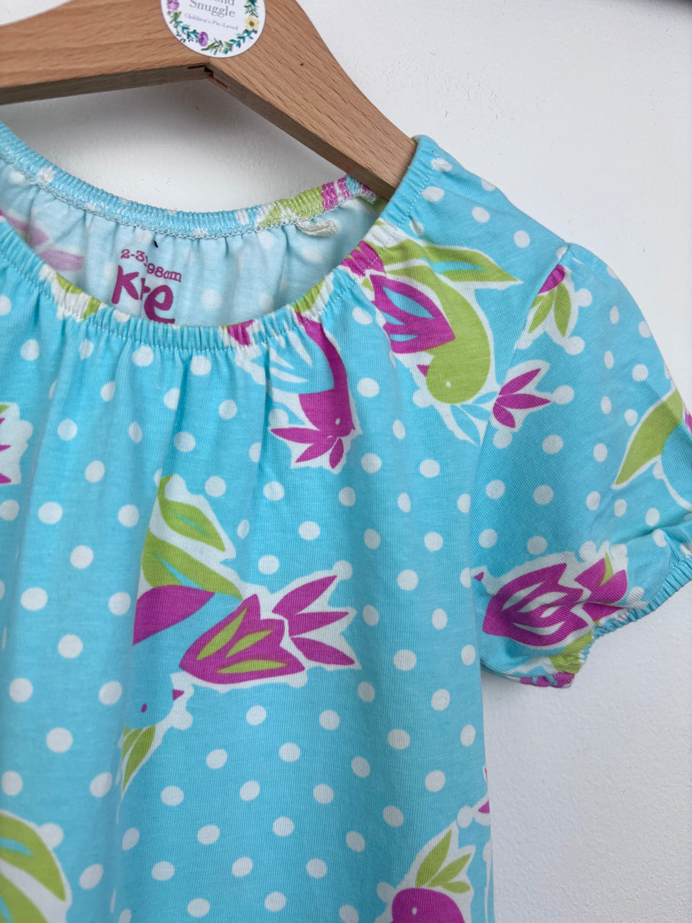 Kite Tulip Print Romper 2–3 Years-Rompers-Second Snuggle Preloved