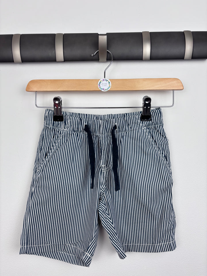 H&M Stripe Shorts 4-5 Years-Shorts-Second Snuggle Preloved