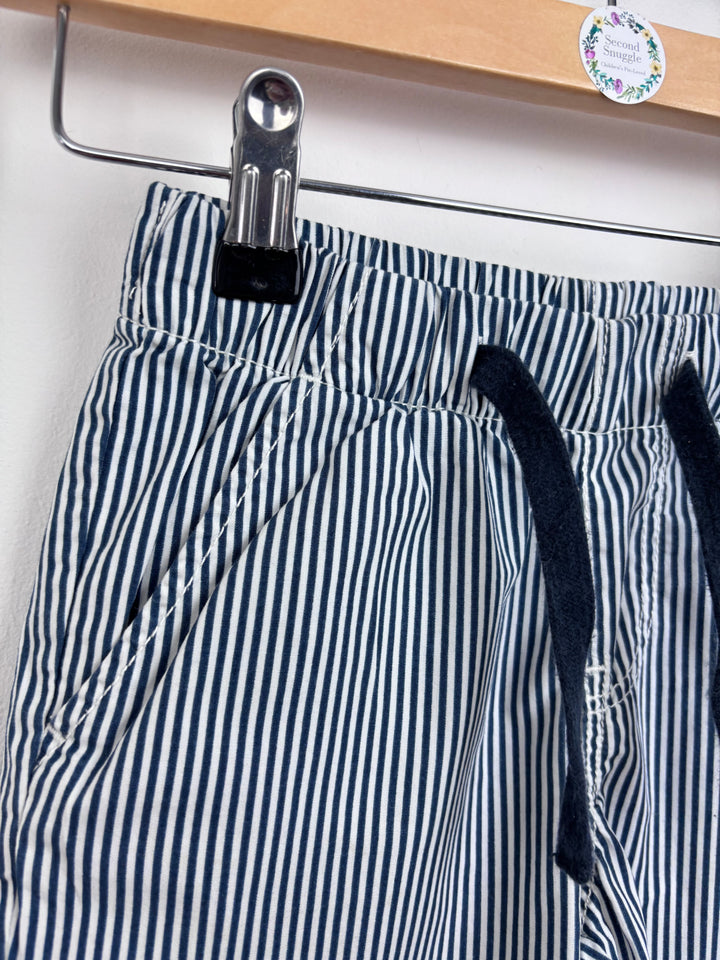 H&M Stripe Shorts 4-5 Years-Shorts-Second Snuggle Preloved