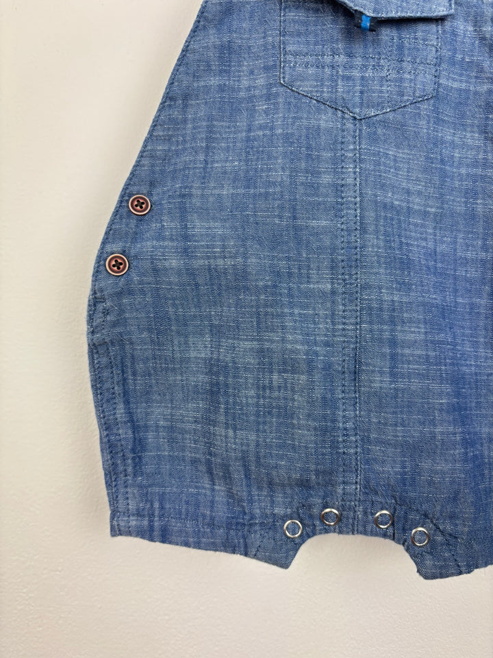 Next Summer Dungarees Up To 1 Month-Dungarees-Second Snuggle Preloved