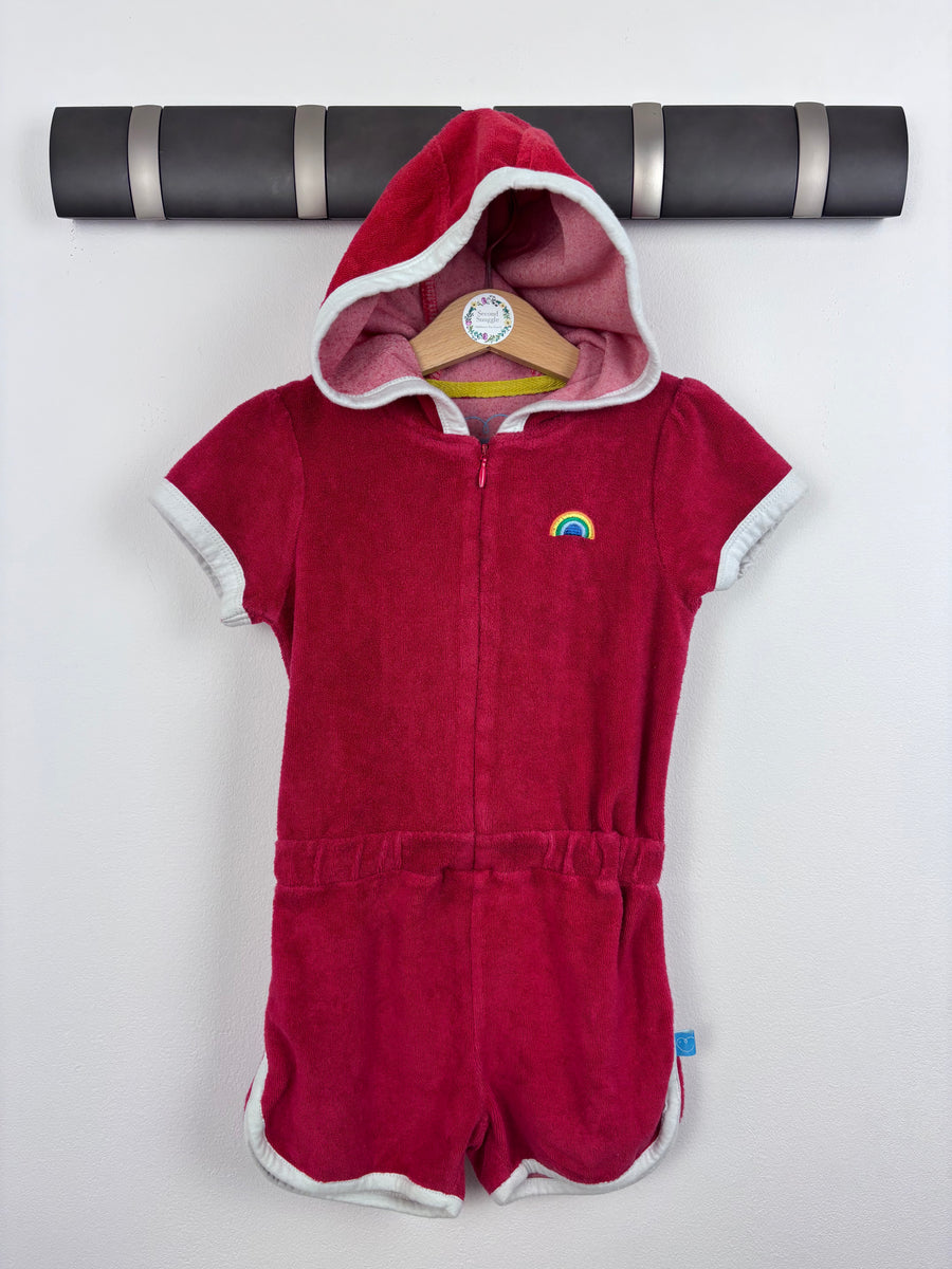 Little Bird Hooded Towelling Playsuit 18-24 Months-Swimming-Second Snuggle Preloved