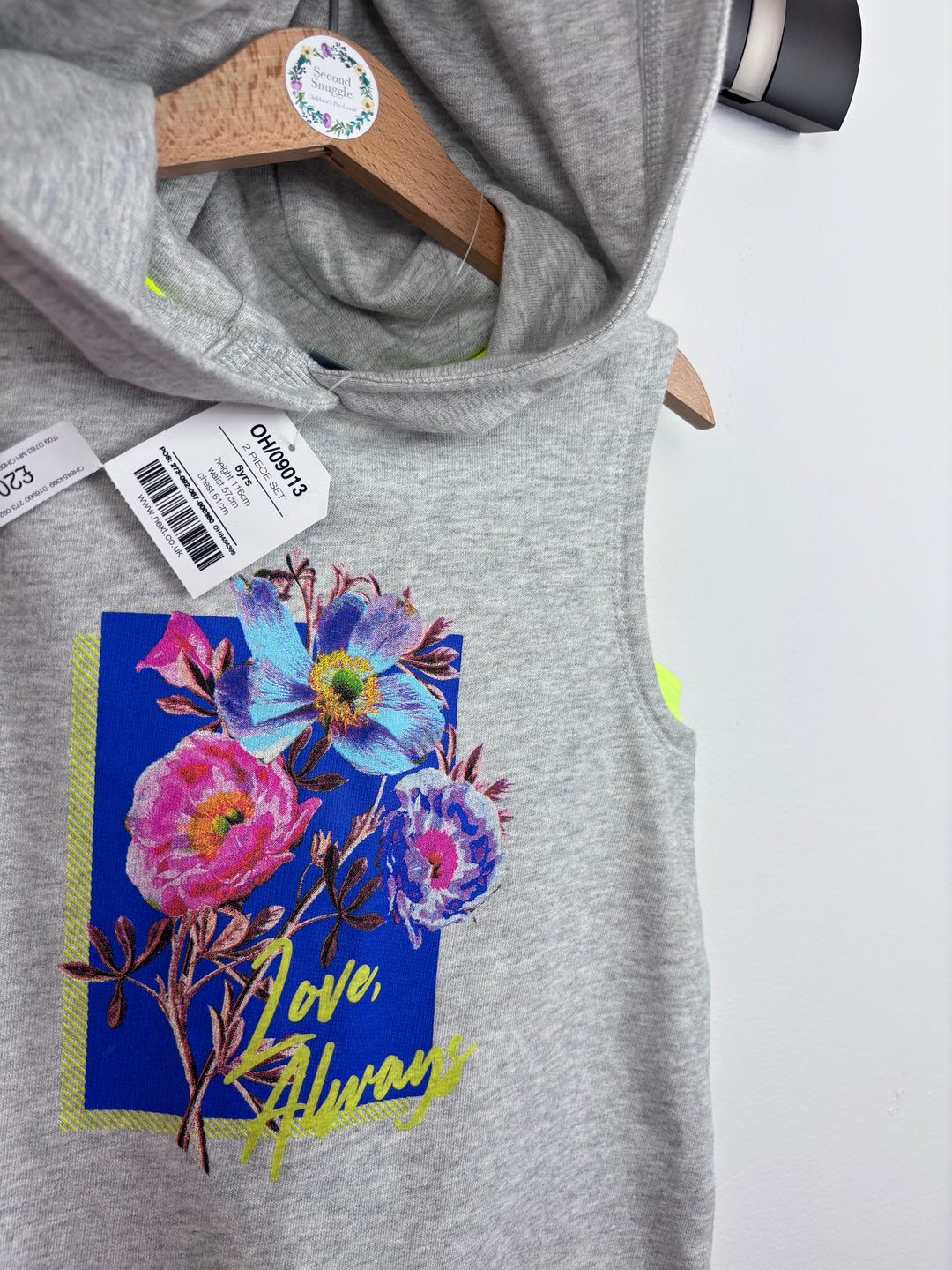 Next Hooded Dress 6 Years-Dresses-Second Snuggle Preloved