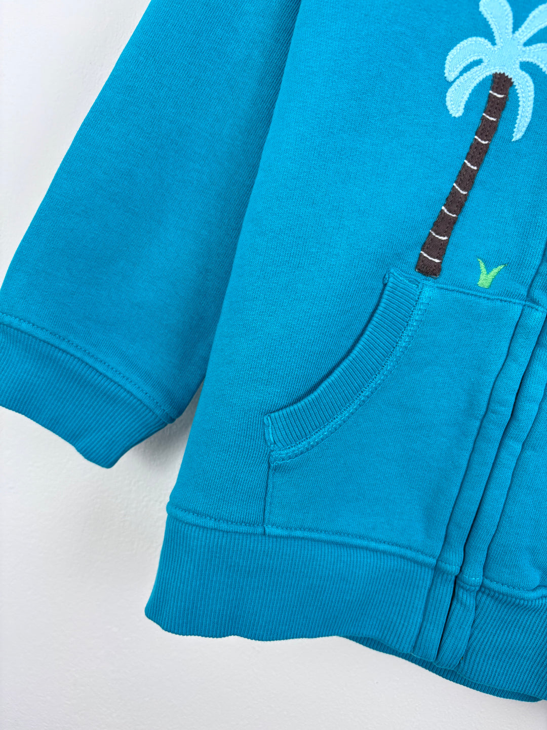 Frugi Dinosaur Zip Hoodie-Hoodies-Second Snuggle Preloved