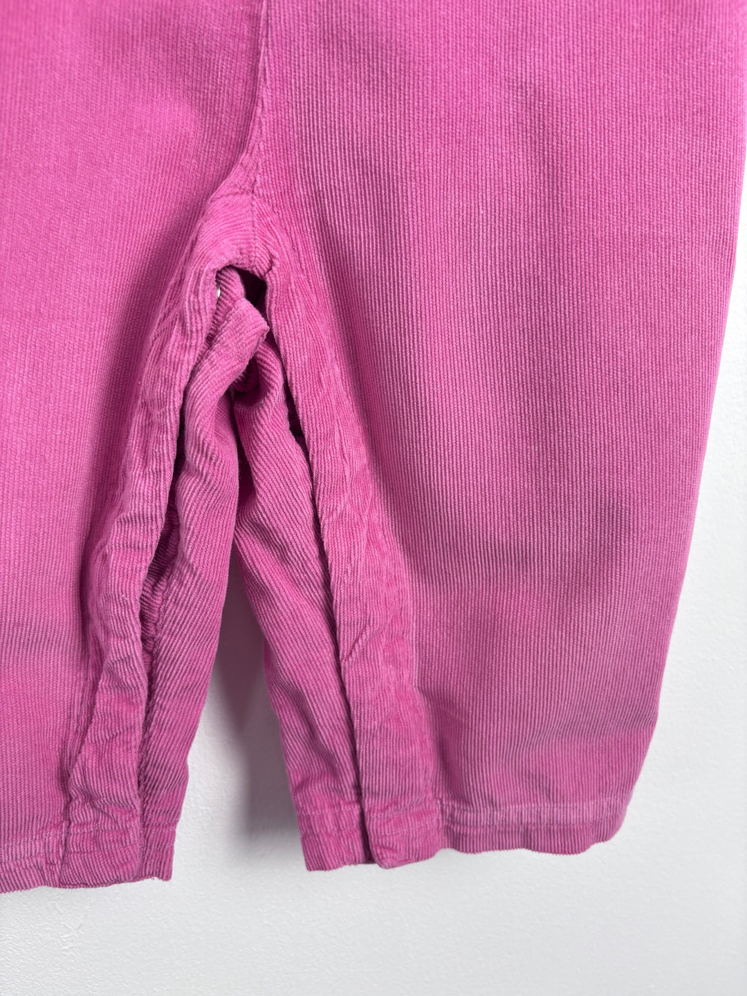 JoJo Maman Bébé Pink Cord Romper 12-18 Months-Dungarees-Second Snuggle Preloved