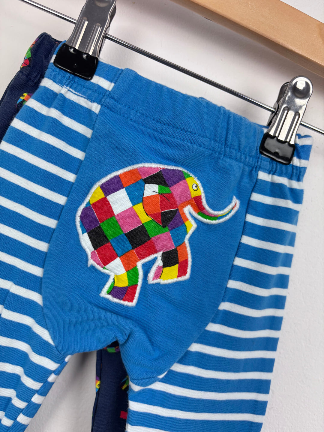 JoJo Maman Bébé Elmer Leggings 3-6 Months-Leggings-Second Snuggle Preloved