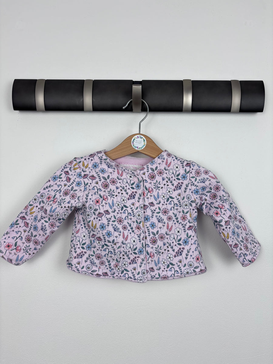 JoJo Maman Bebe Reversible Jacket 3-6 Months-Jackets-Second Snuggle Preloved