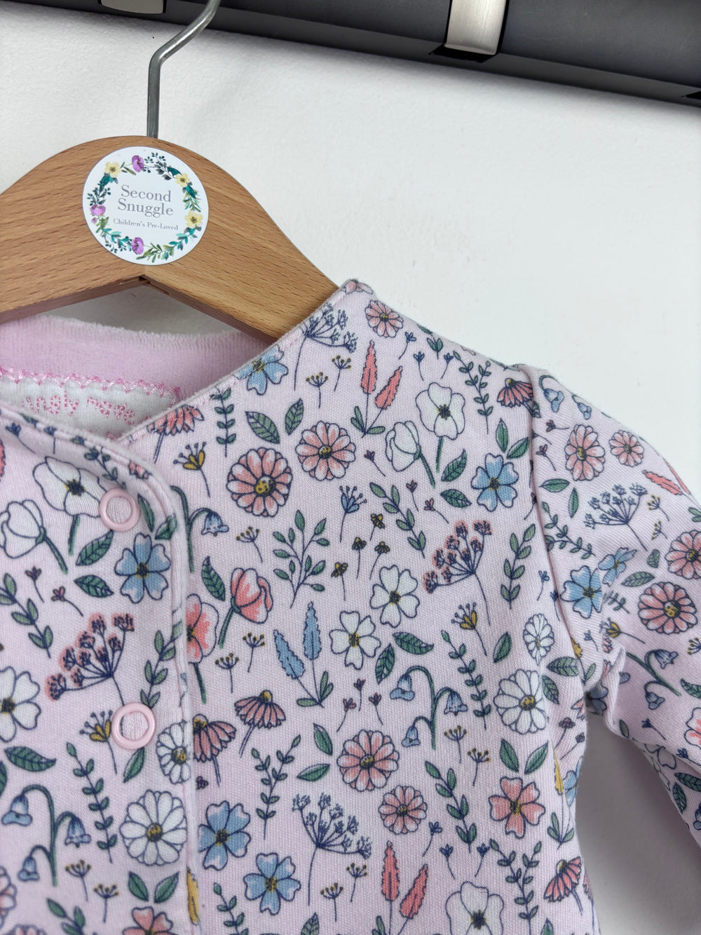 JoJo Maman Bebe Reversible Jacket 3-6 Months-Jackets-Second Snuggle Preloved