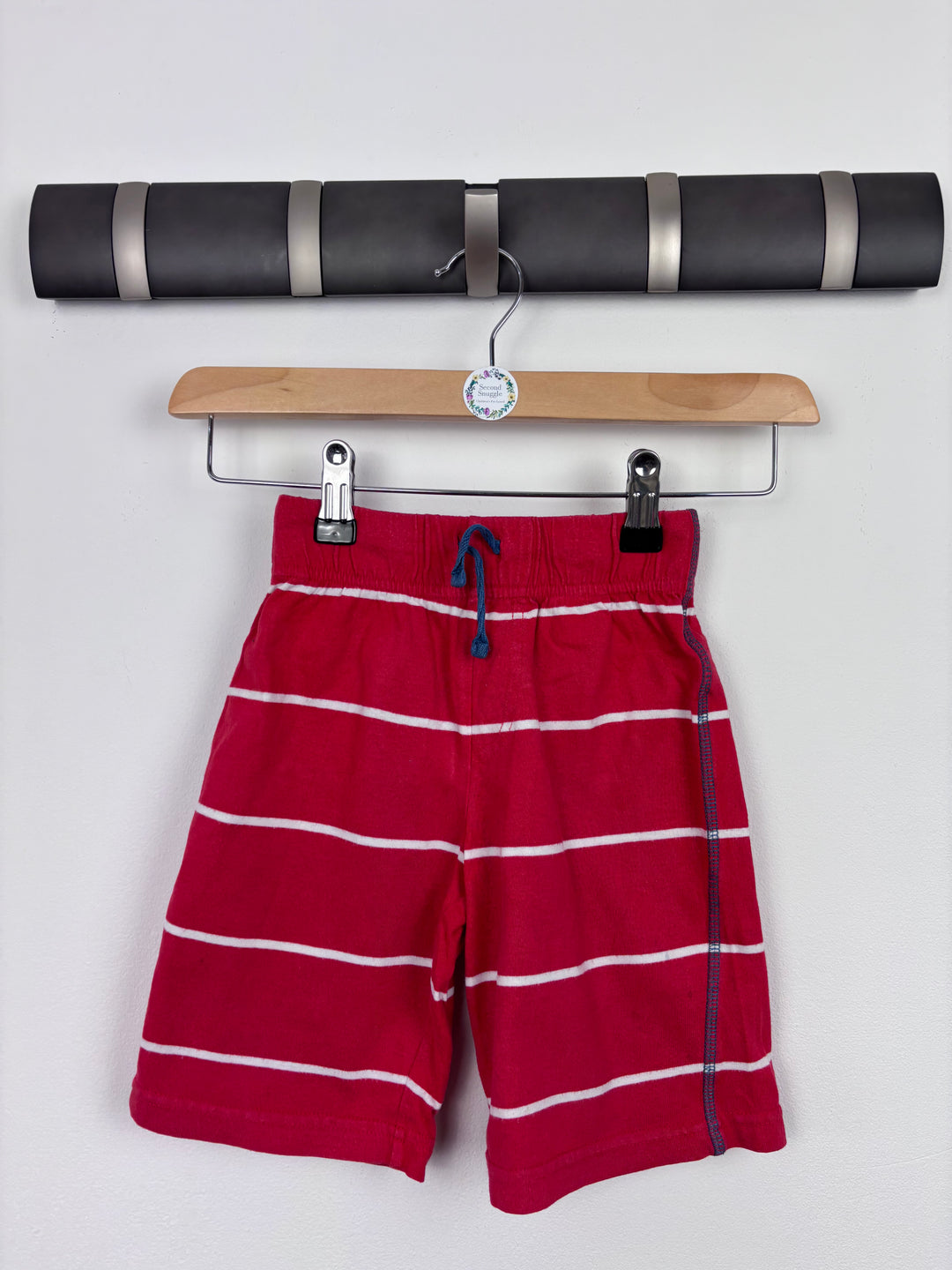 Kite Red Stripe Shorts 4 Years - PLAY-Shorts-Second Snuggle Preloved